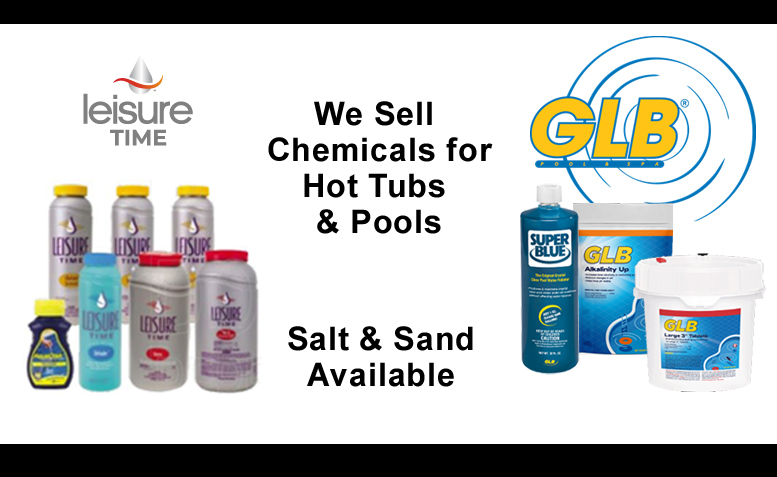 Leisure time and GLB Pool & Spa supplies